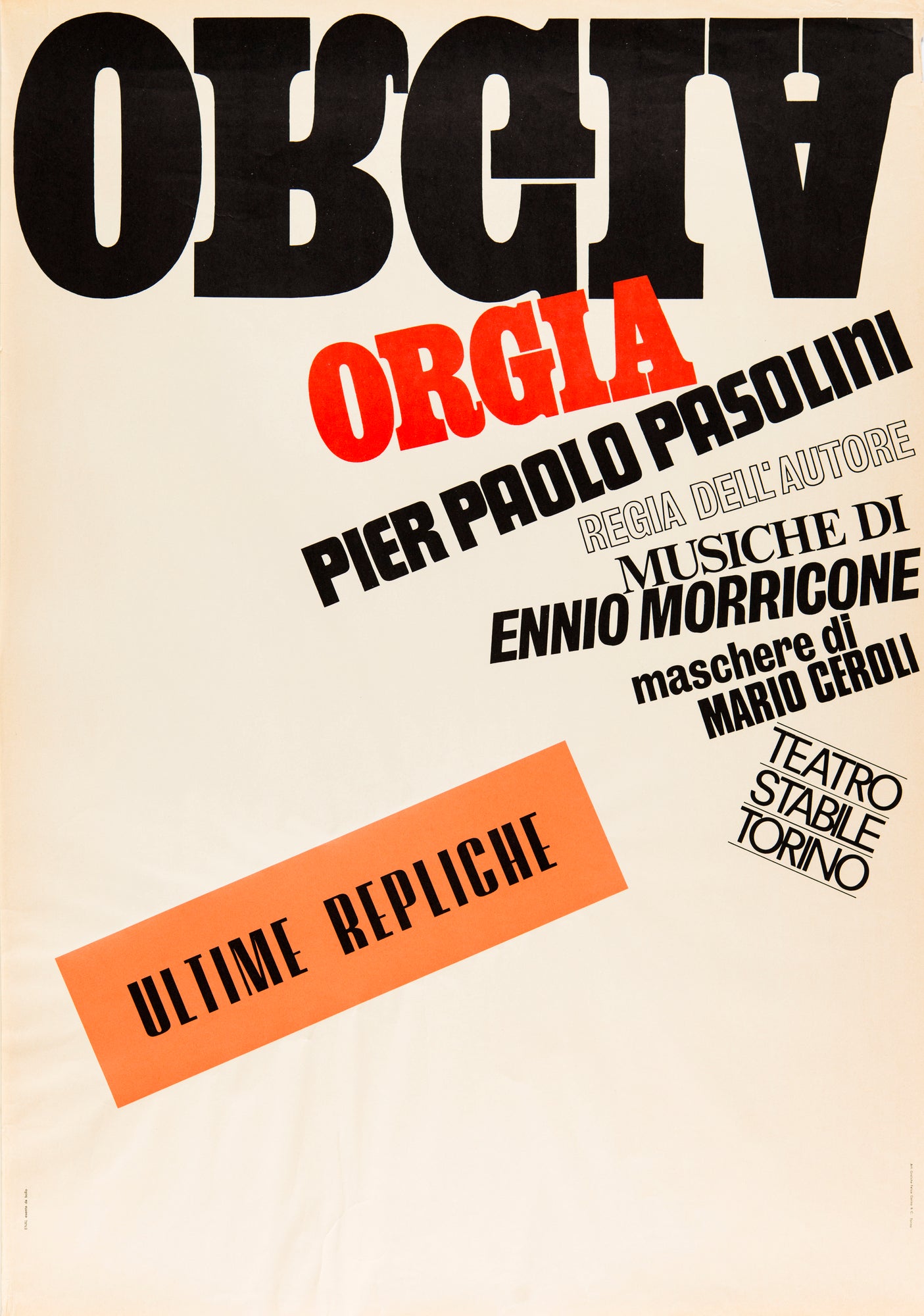 Teatro, vol. 1 - Orgia e Animal de estilo