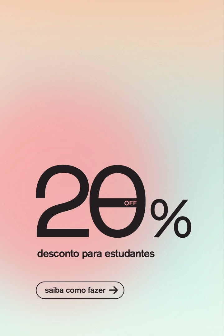 20% de desconto para estudantes